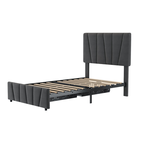 Versatile upholstered platform - upholstered,